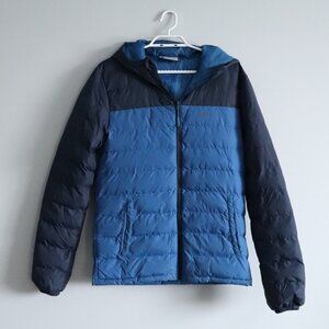 Mountain Warehouse Men's Sz S Blue Seasons Padded‎ Hooded Winter Lined Jacket